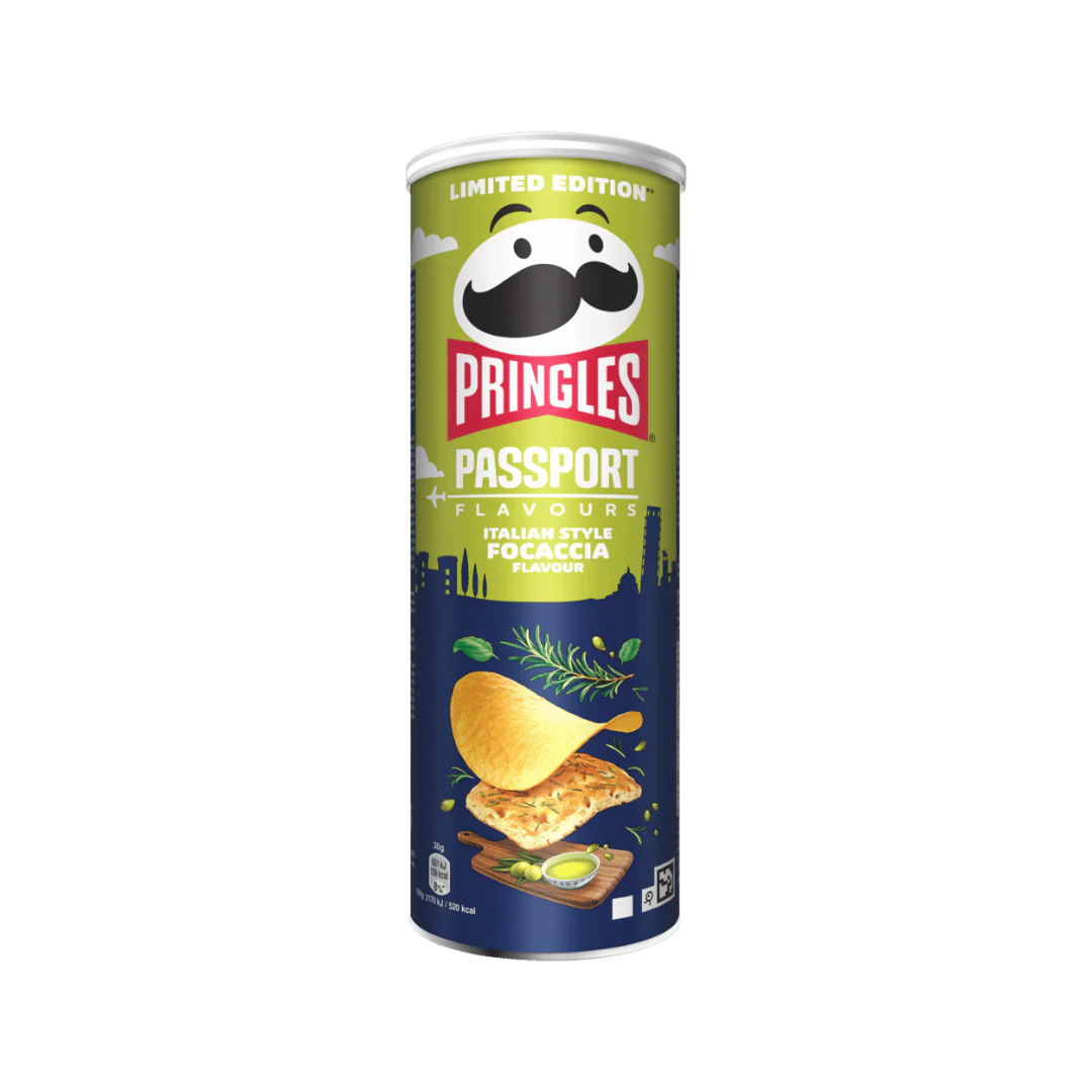 Pringles Passport Flavors Italian Style Focaccia