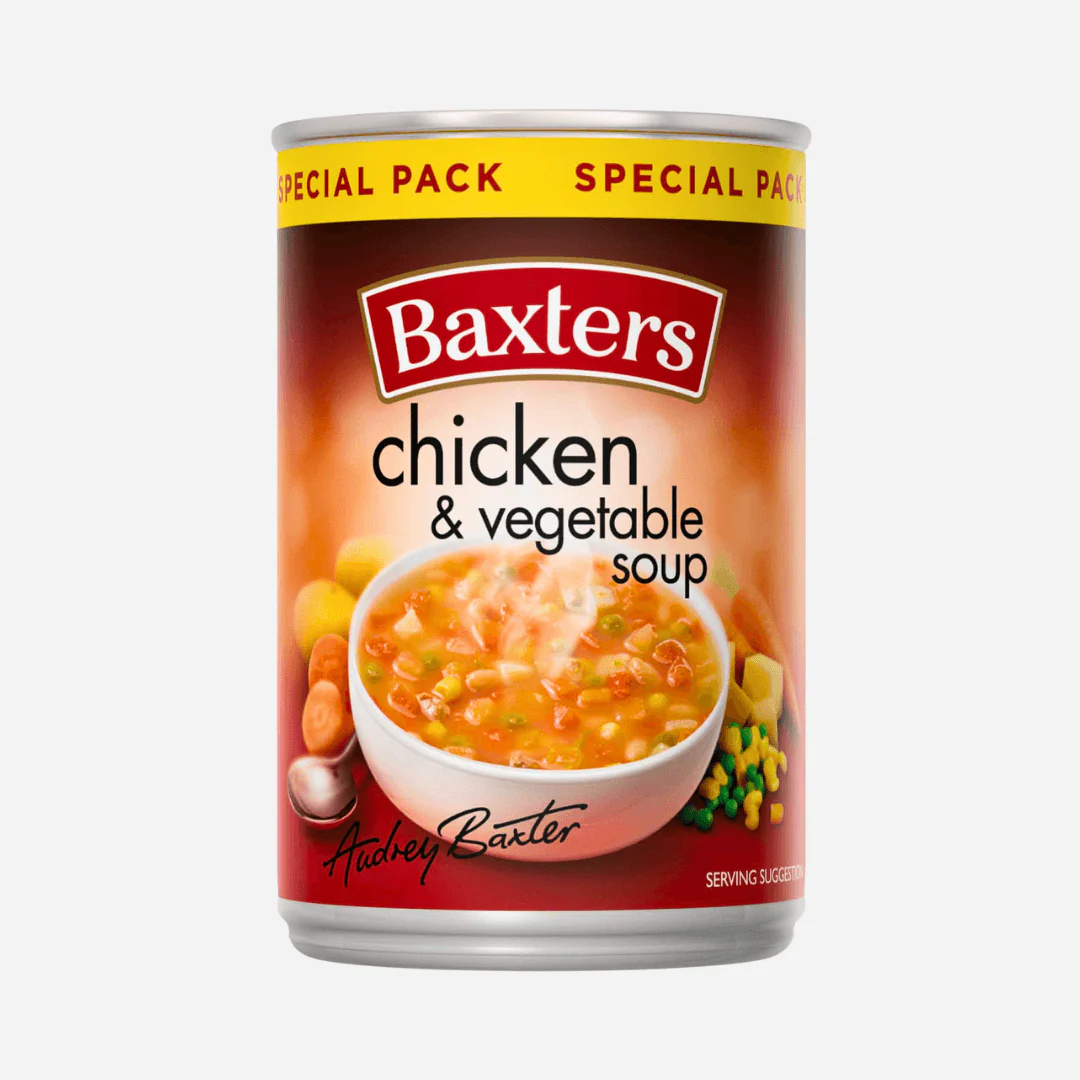 Baxters Chicken & Vegetable Soup 12 x 380g Tins - Image 2
