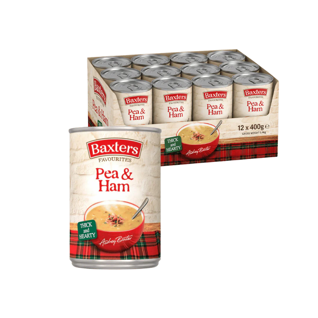 Baxters Favourites Pea & Ham 12 x 400g PMP £1.99