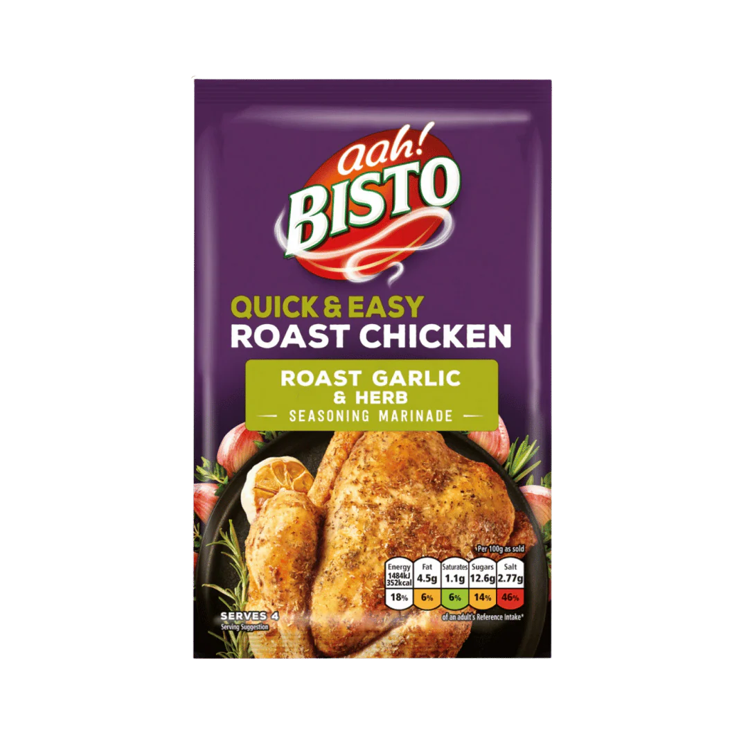Bisto Roast Chicken Seasoning Roast Garlic & Herb