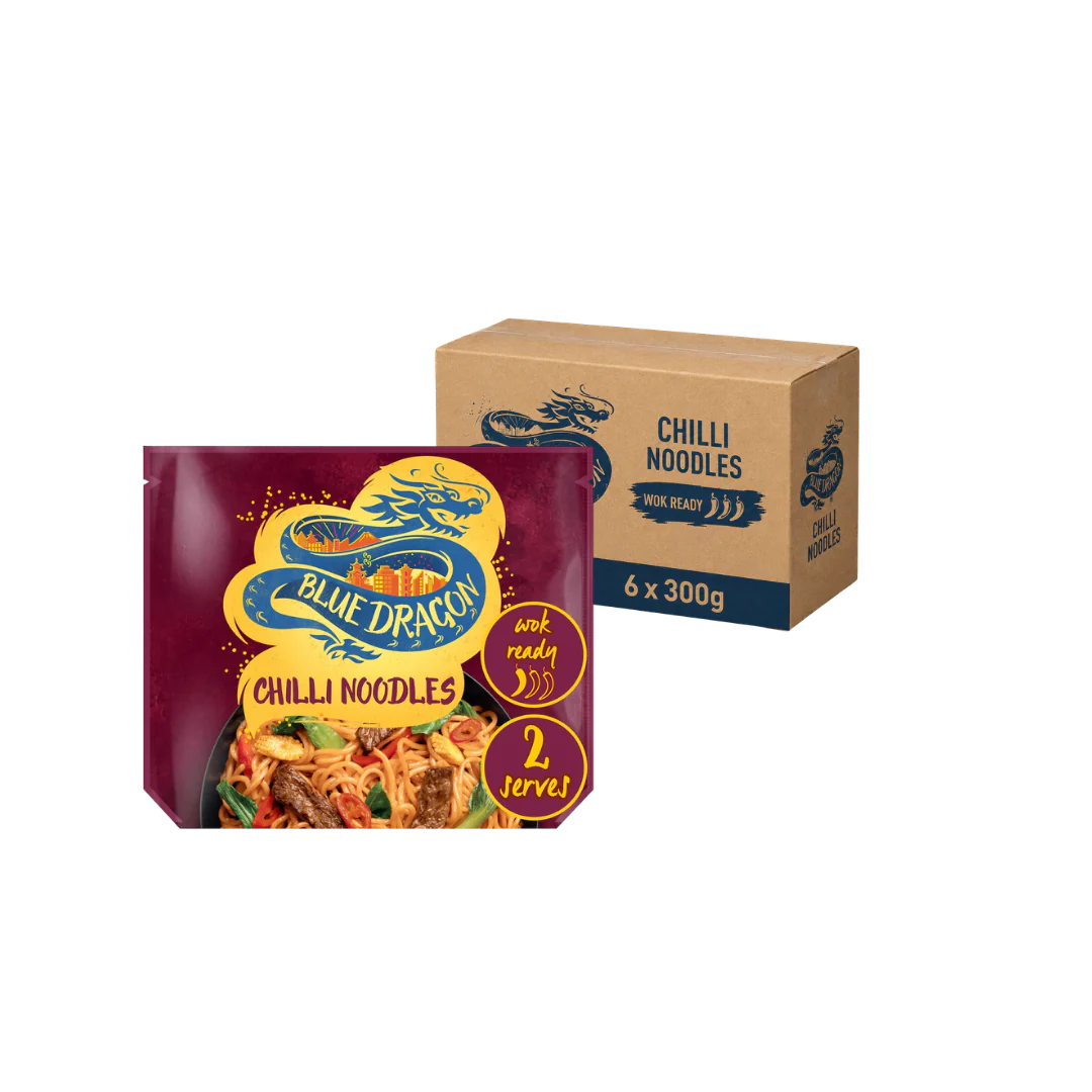 Blue Dragon Chilli Wok Ready Noodles 6x300g