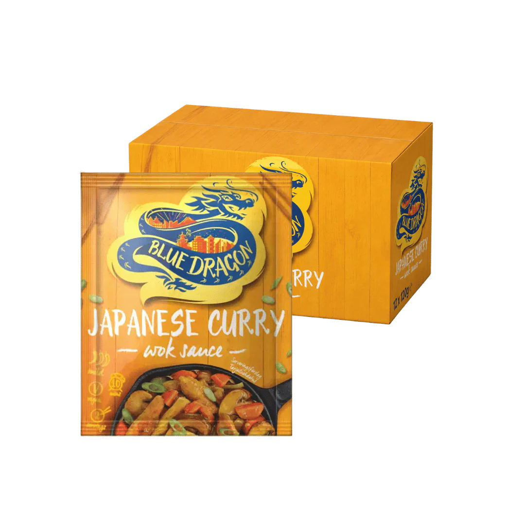 Blue Dragon Japanese Curry Wok Sauce 12 x 120g