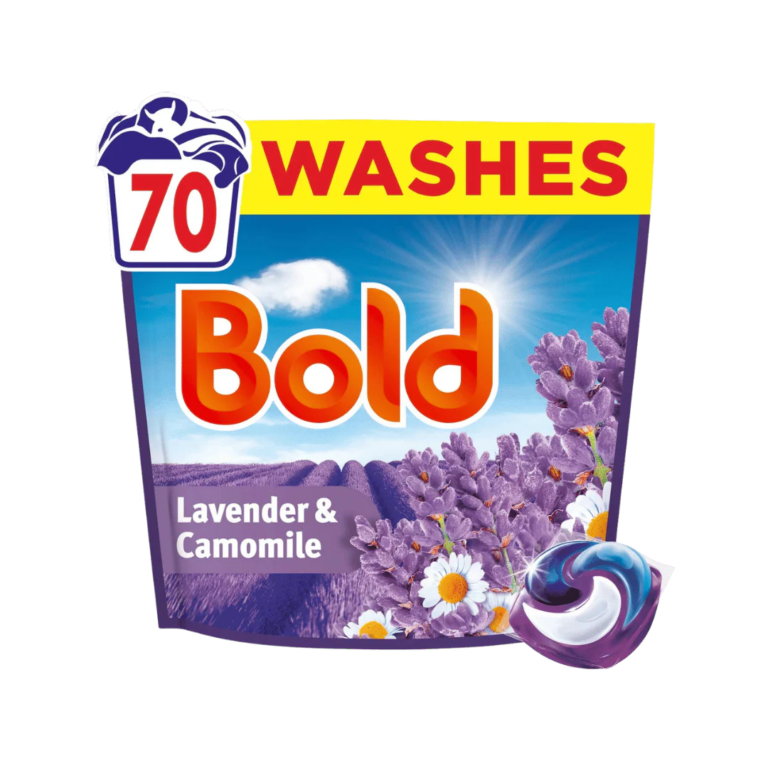 Bold 2in1 Pods Lavender & Camomile 70 Washes