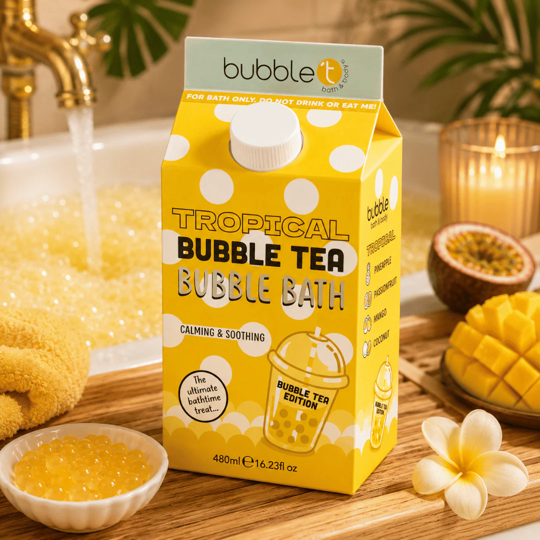 Bubble T Tropical Bubble Bath 480ml - Image 2