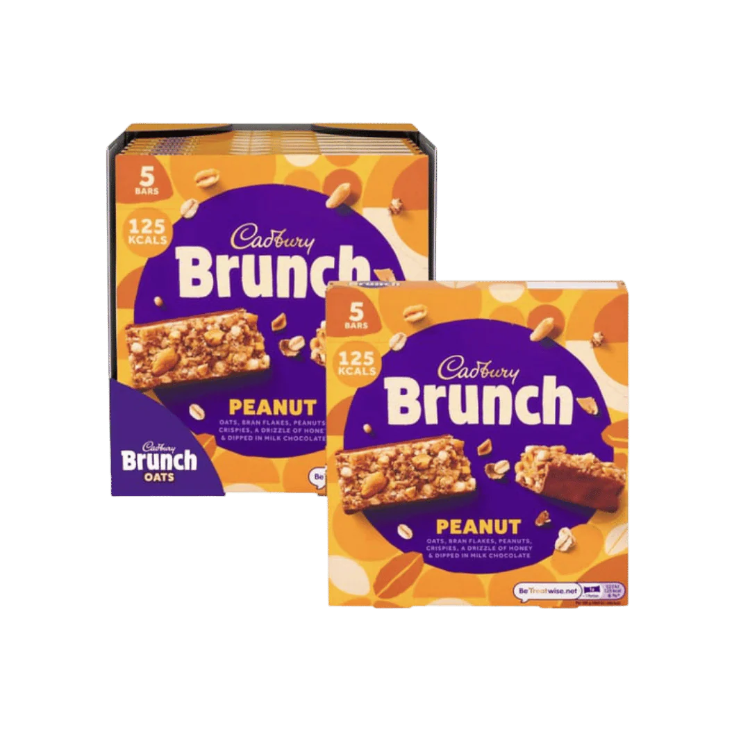 Cadbury Brunch Peanut Oat Bars
