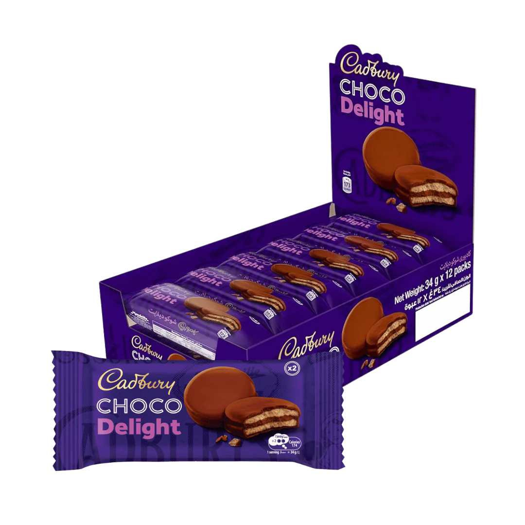 Cadbury Choco Delight 9 x 34g Packs