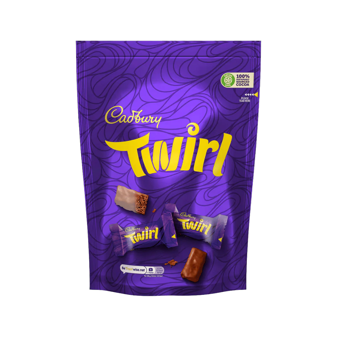 Cadbury Twirl Chocolate Pouch