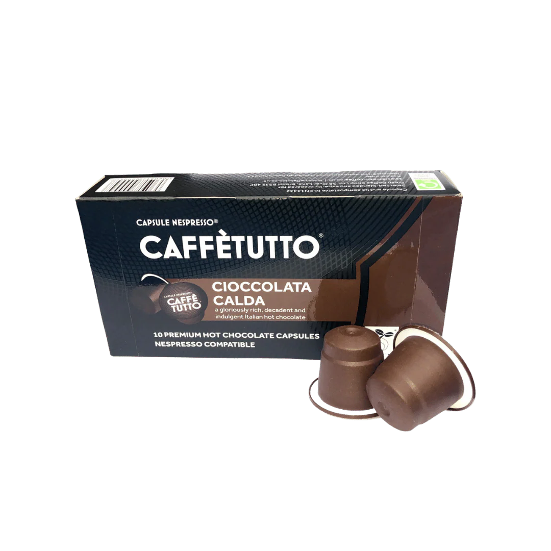 Caffetutto Premium Hot Chocolate Nespresso Capsules