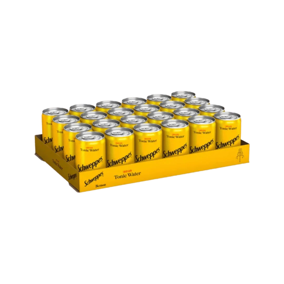 Schweppes Tonic Water Mini 150ml x 24 Cans
