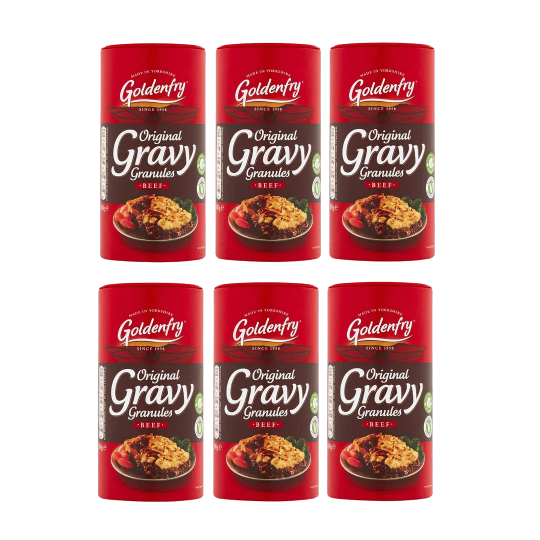 Goldenfry Beef Instant Gravy Granules 6 x 300g
