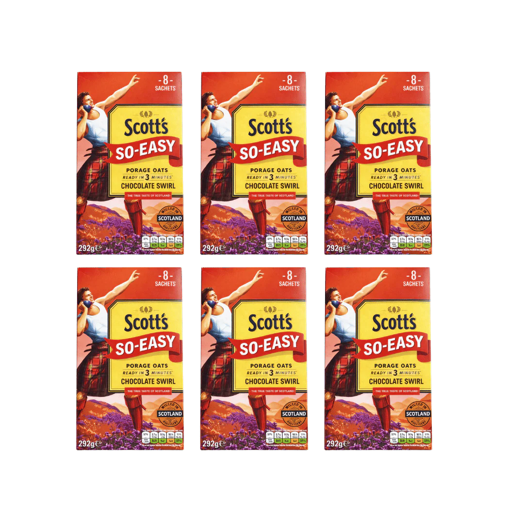 Scotts So Easy Chocolate Swirl Porridge Sachets 6 x 292g