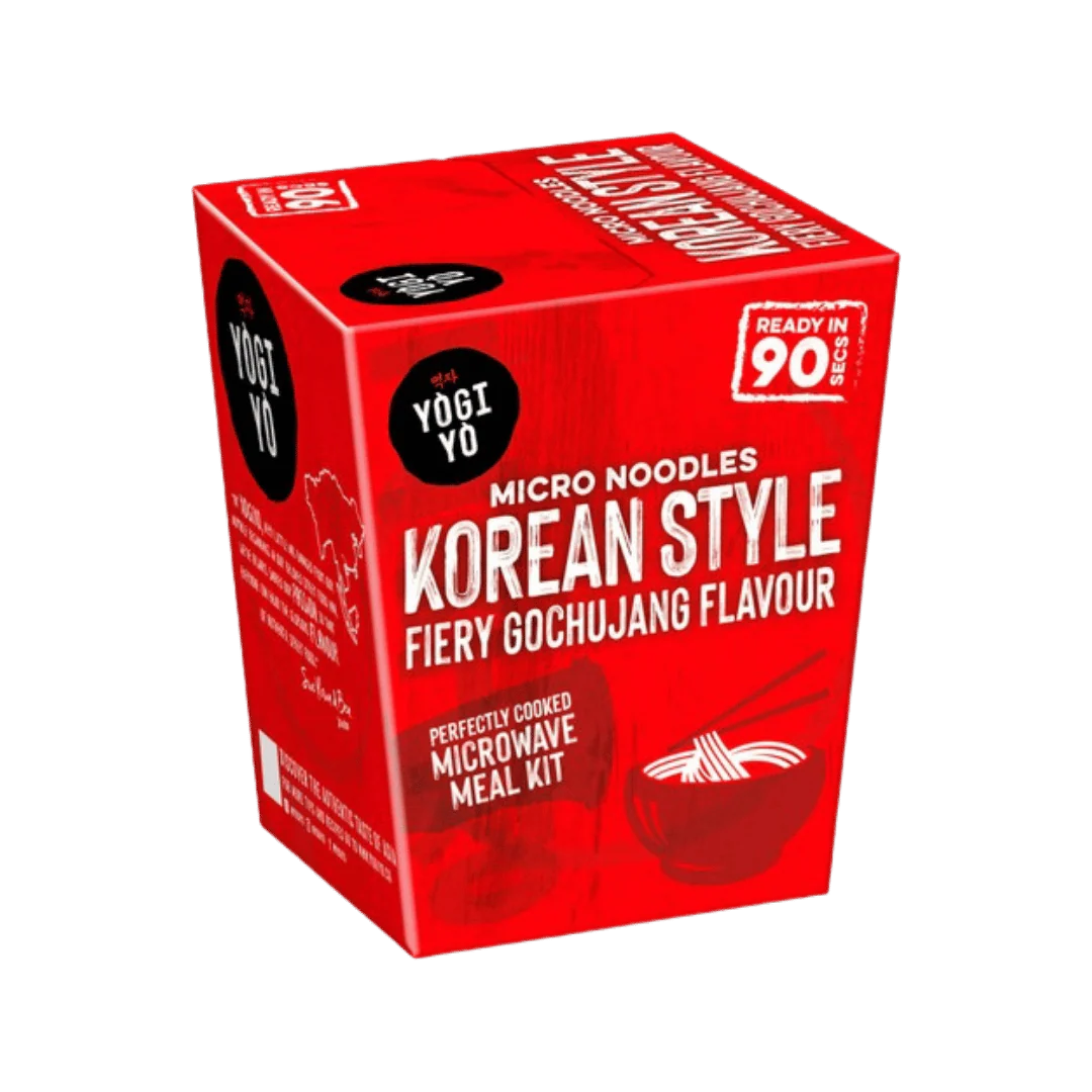 Case Yogiyo Firey Gochujang Noodle Meal Kit 6 x 177g
