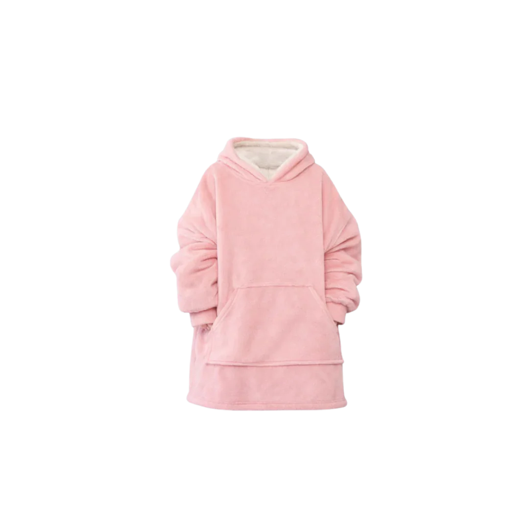 Childs Oversized Hüdi Blanket Pink