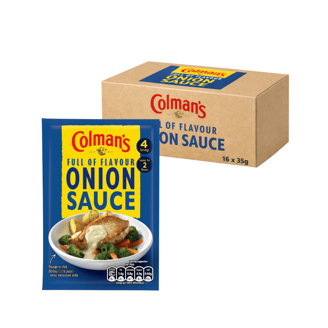 Colman's Midweek Meals Sauce Mix Onion Sauce  16 x 35g