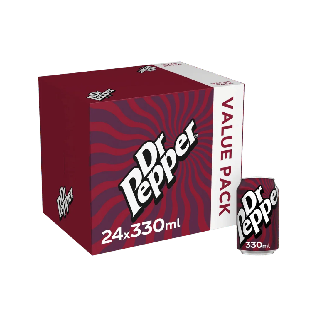 Dr Pepper Value Pack 24 x 330ml