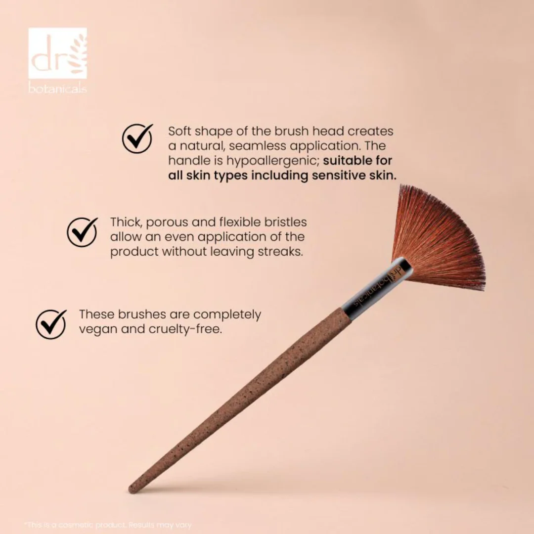 Dr Botanicals Apothecary Fan Brush - Image 2