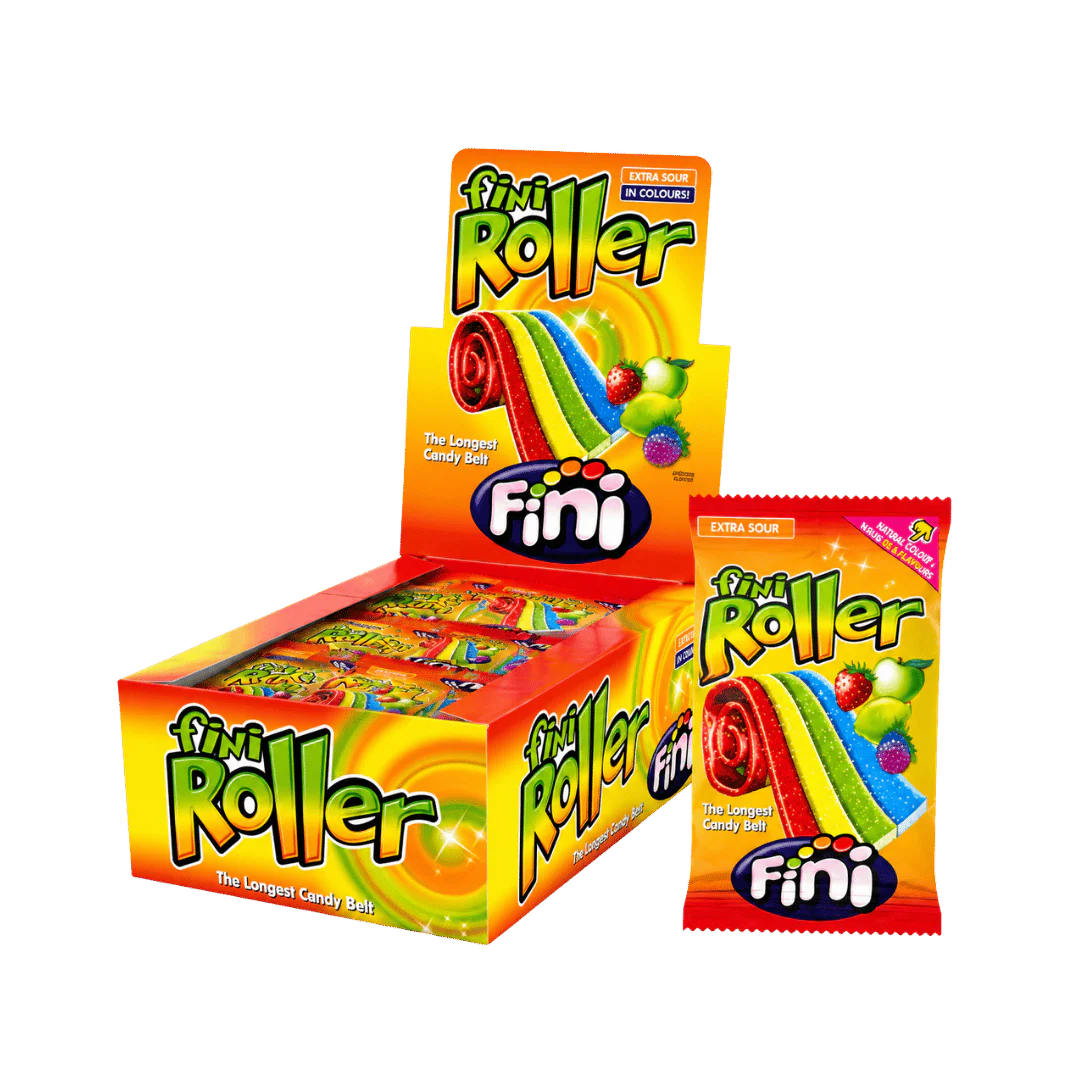 Fini Roller Fantasia Fizz Sour Fruit Flavour 18 x 20g