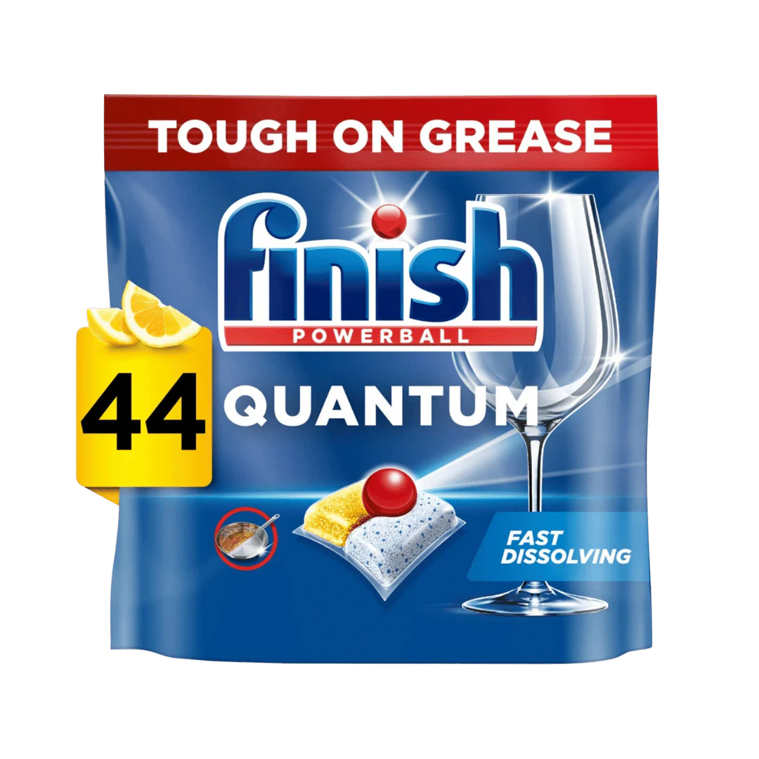 Finish Quantum Dishwasher Tablets Lemon 44's