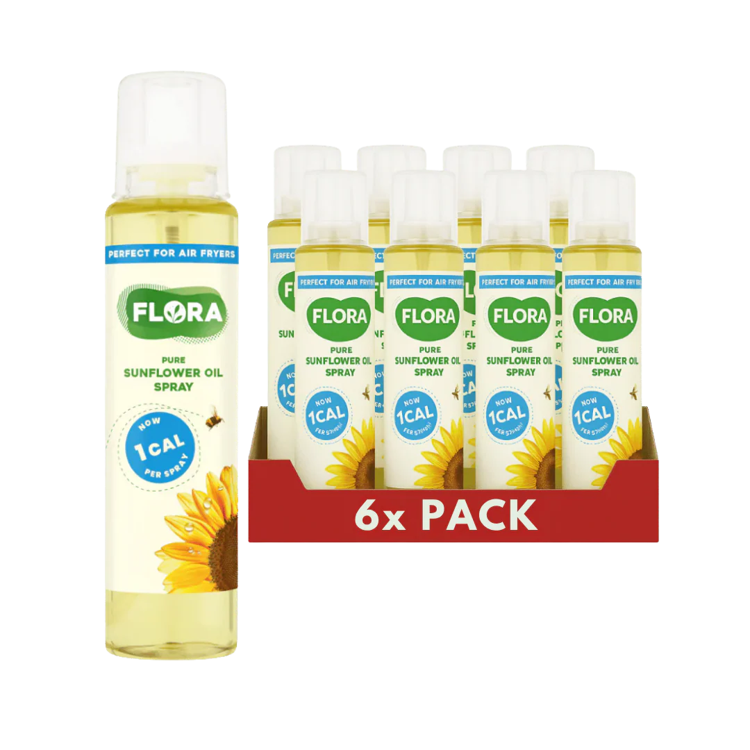 Flora Pure Sunflower Oil Spray  6 x 200ml Bottles - Image 2