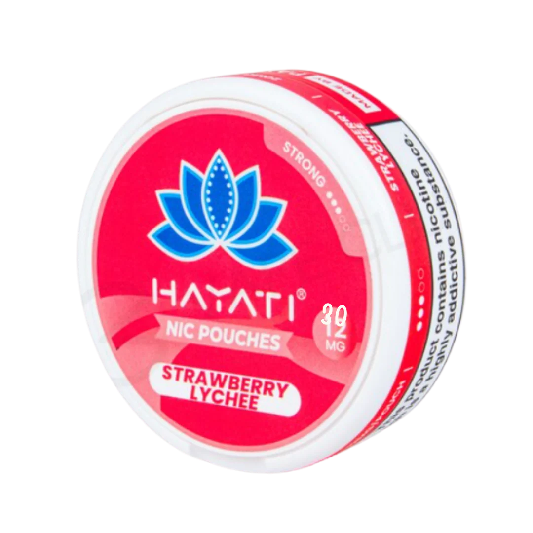 Hayati Nic Pouches Strawberry Lychee 12mg x 20Pouch