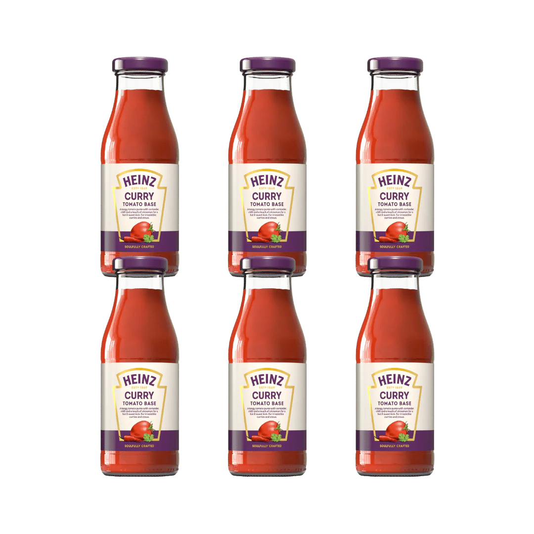 Heinz Curry Tomato Base 6 x 500g