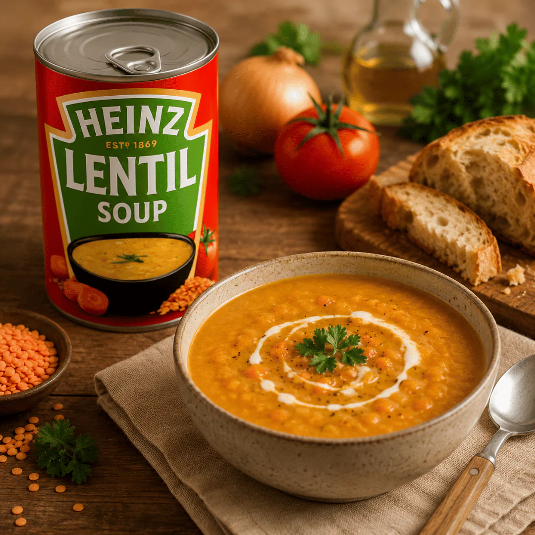 Heinz Lentil Soup 12 x 400g Tin - Image 2