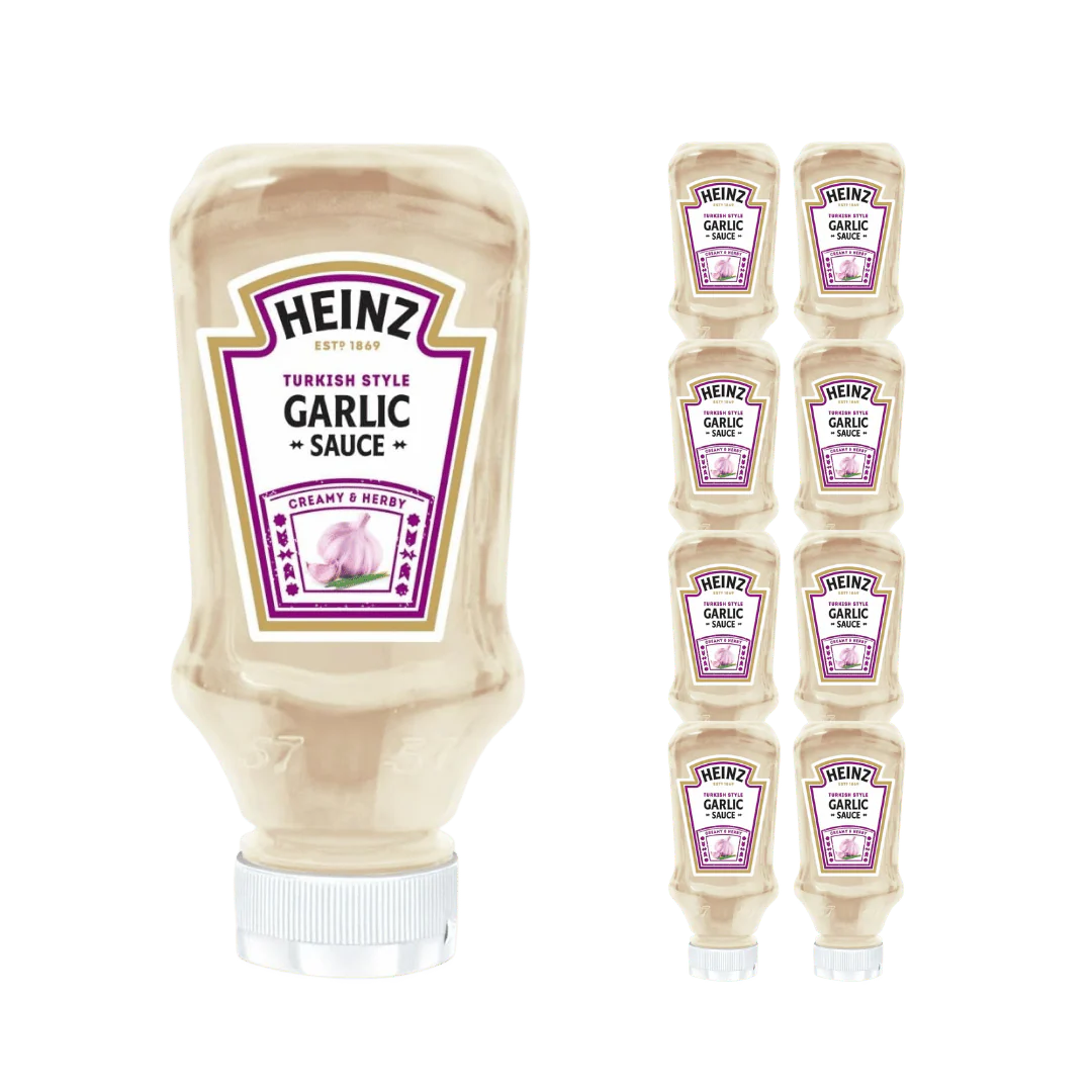 Heinz Turkish Style Garlic Sauce 8 x 230g