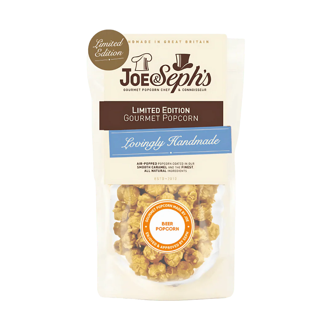Joe & Sephs Limited Edition Beer Gourmet Popcorn