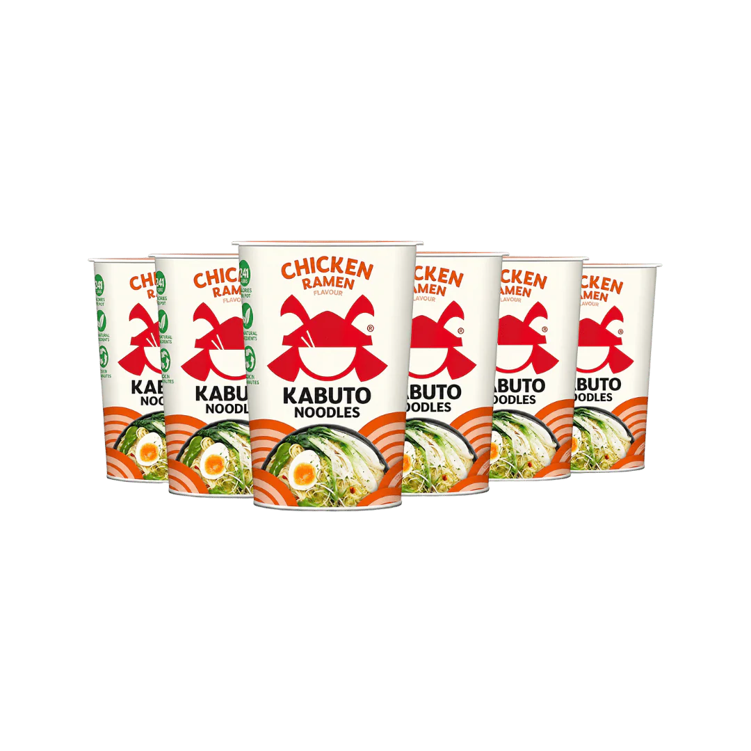 Kabuto Noodles Chicken Ramen – 6 x 65g