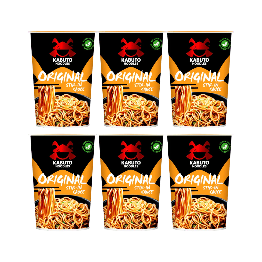 Kabuto Noodles Stir-In Original 6 x 90g