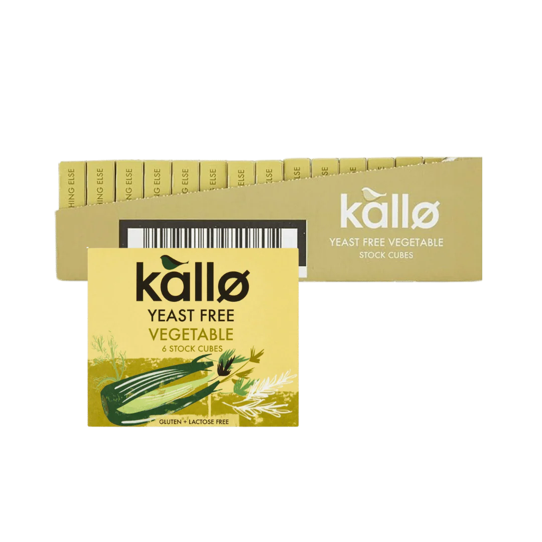 Kallo Yeast Free Vegetable Stock Cubes 15 x 66g