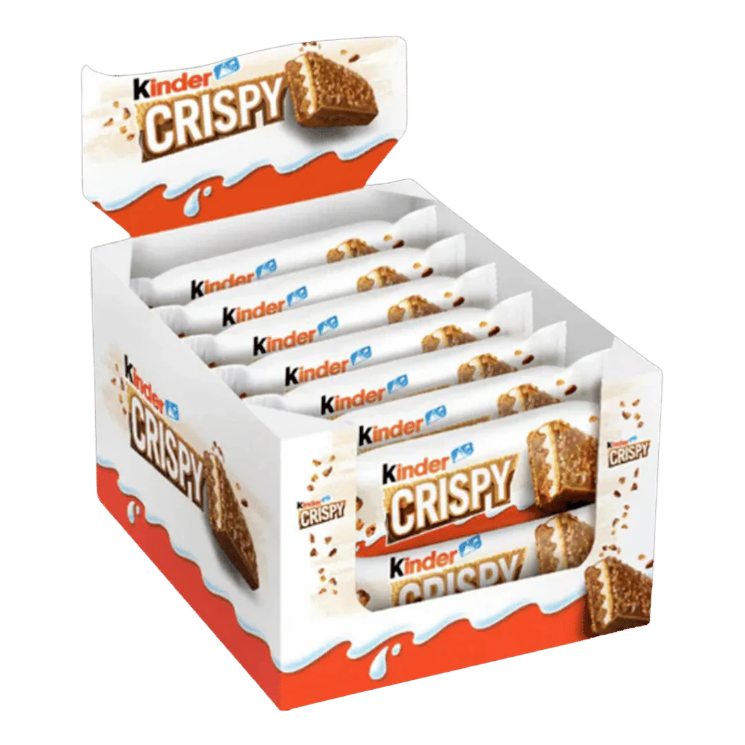 Kinder Crispy Chocolate Bars 14 x 34g