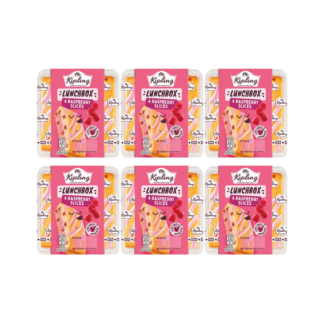 Kipling Raspberry Cake Slices