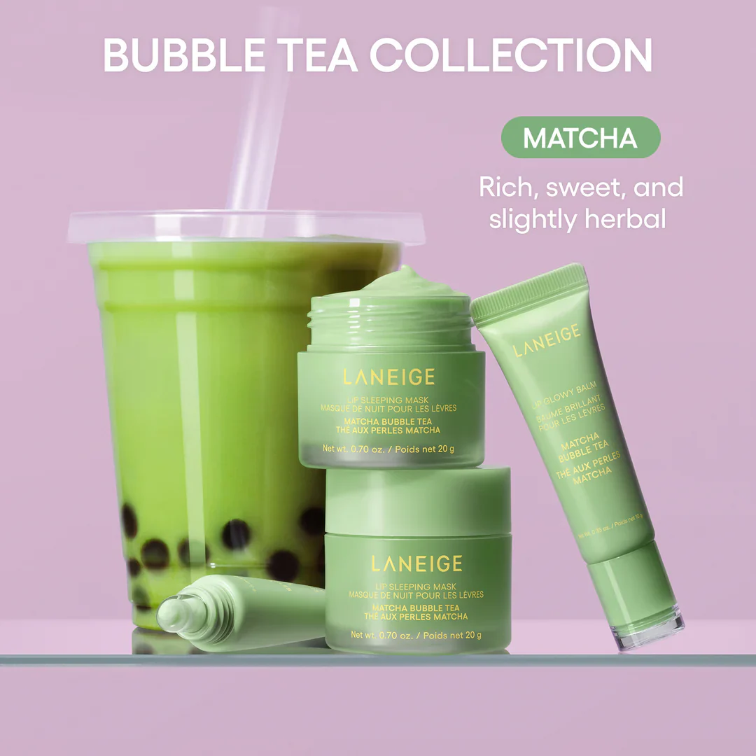 Laneige Lip Glowy Balm - Matcha Bubble Tea - Image 5