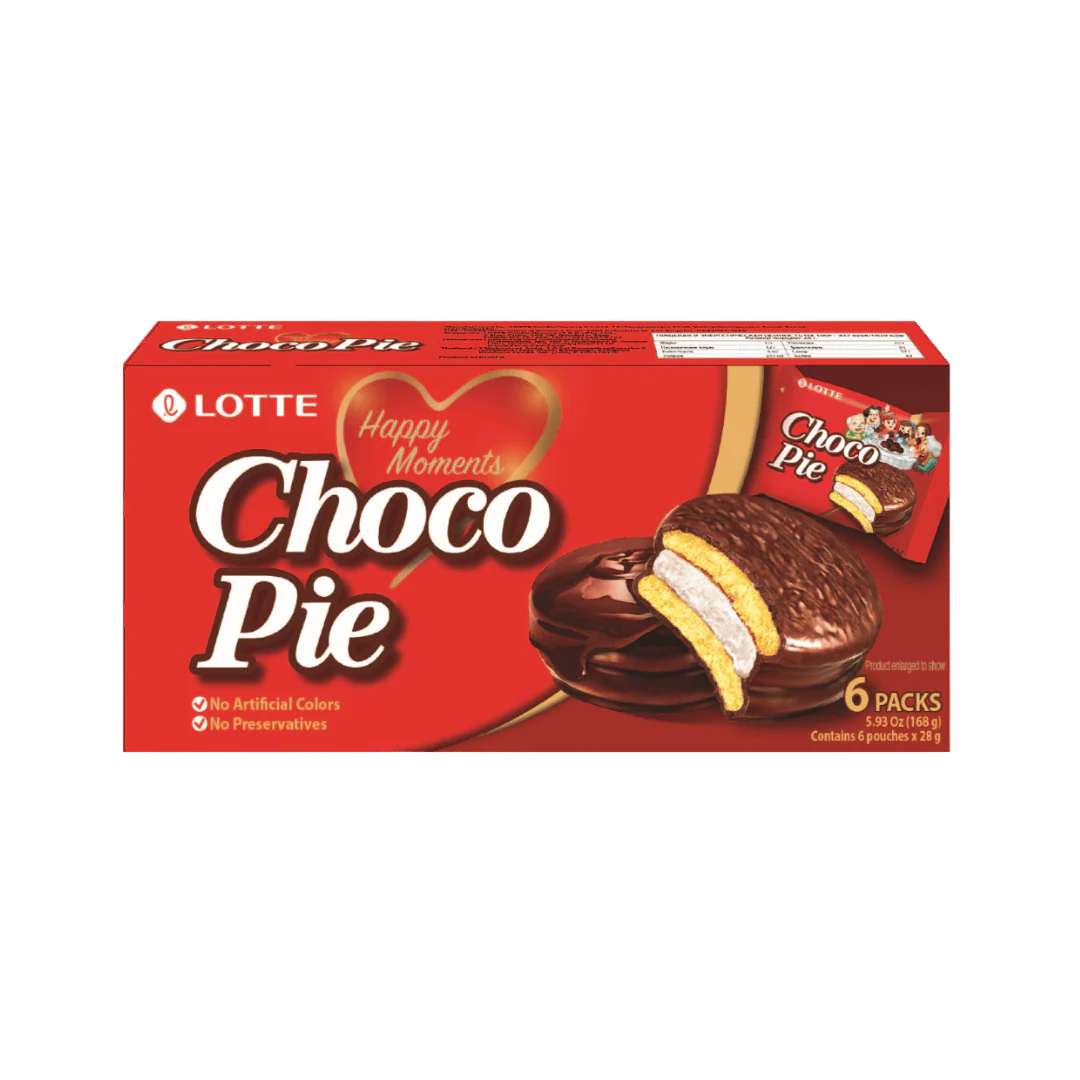 Lotte Choco Pie Marshmallow Chocolate Cakes