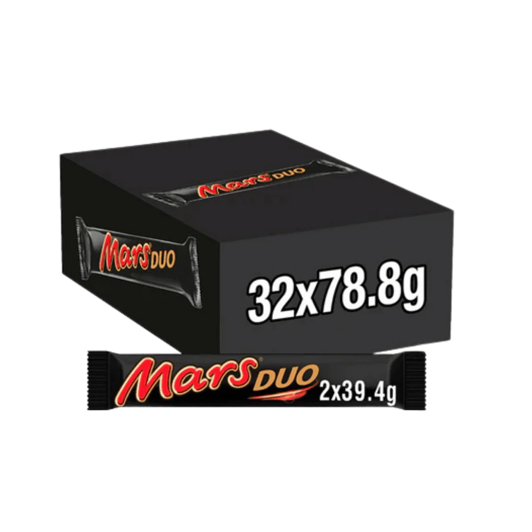 Mars Duo Caramel Nougat & Milk Chocolate  32 x 78.8g