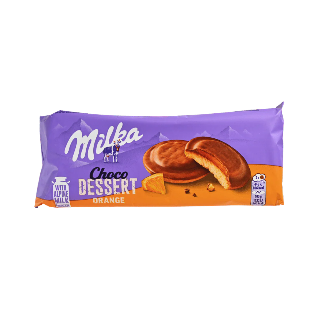 Milka Choco Dessert Orange Cakes