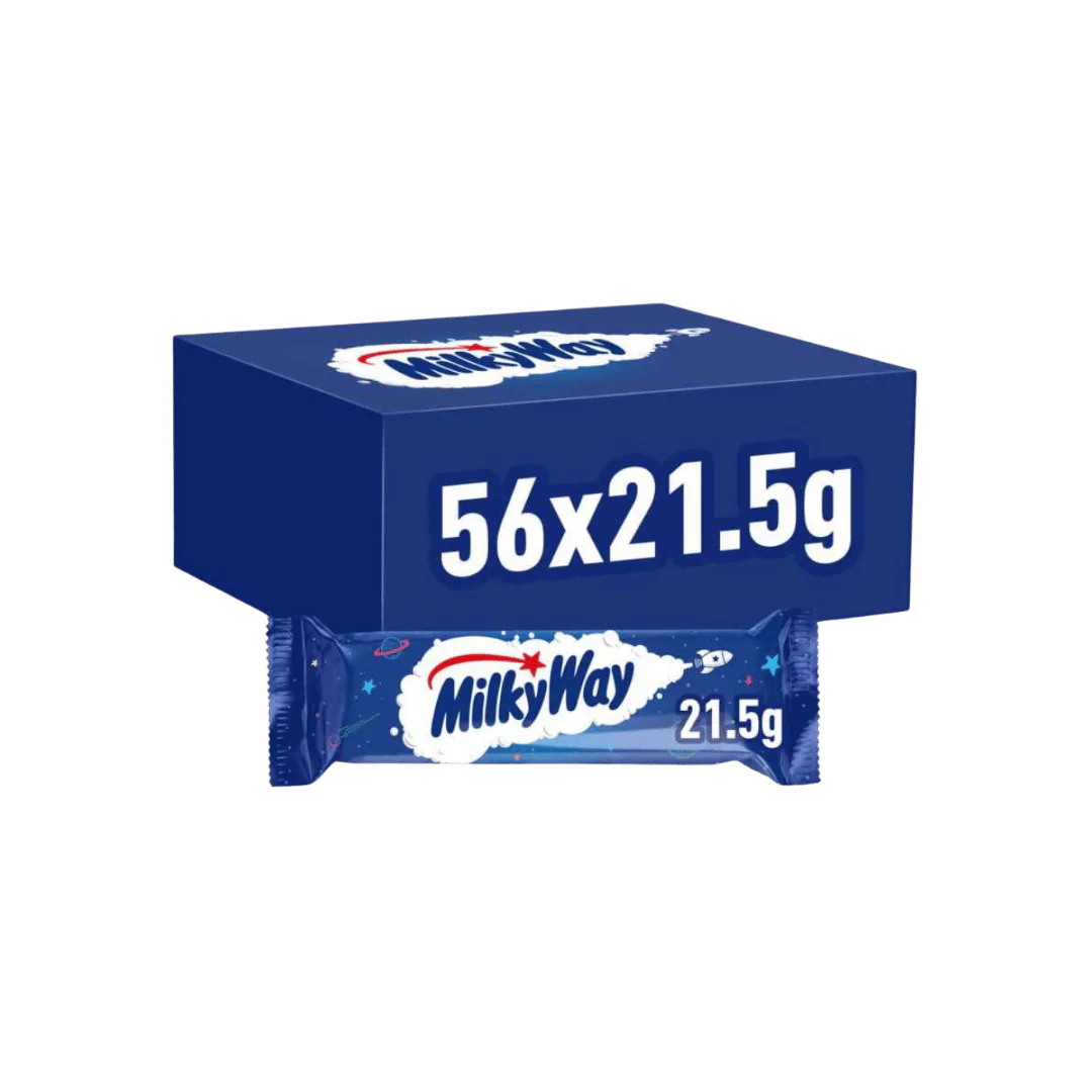 Milky Way Milk Chocolate Bars 56 x 21.5g
