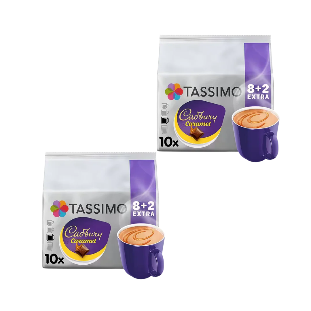 MULTIBUY Tassimo Cadbury Caramel Hot Chocolate Pods - 20 for £2.99