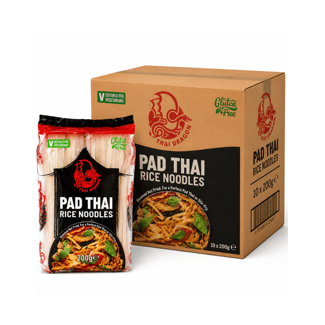 Thai Dragon Pad Thai Rice Noodle 10 x 200g