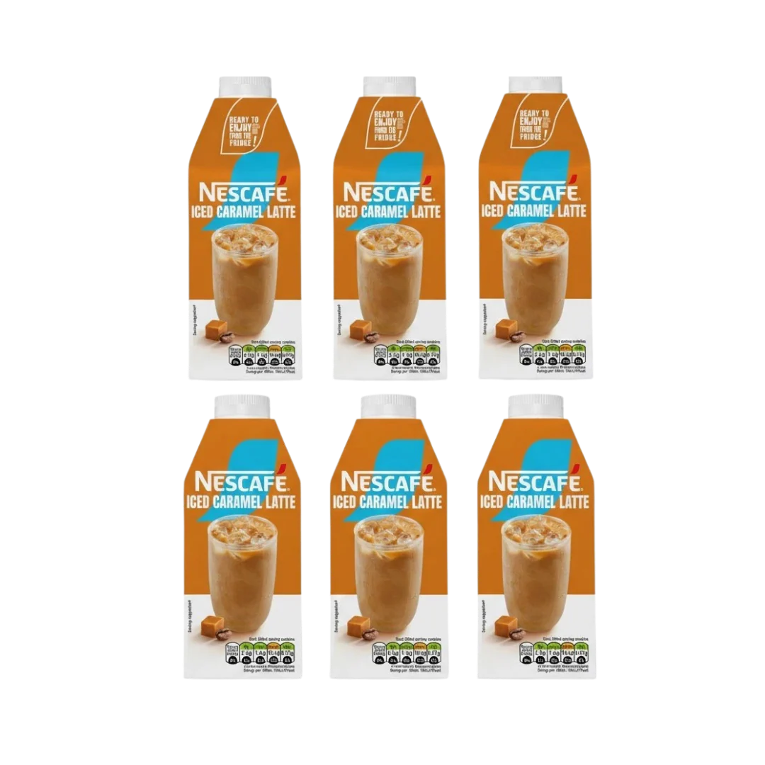 Nescafe Iced Caramel Latte 6x750ml