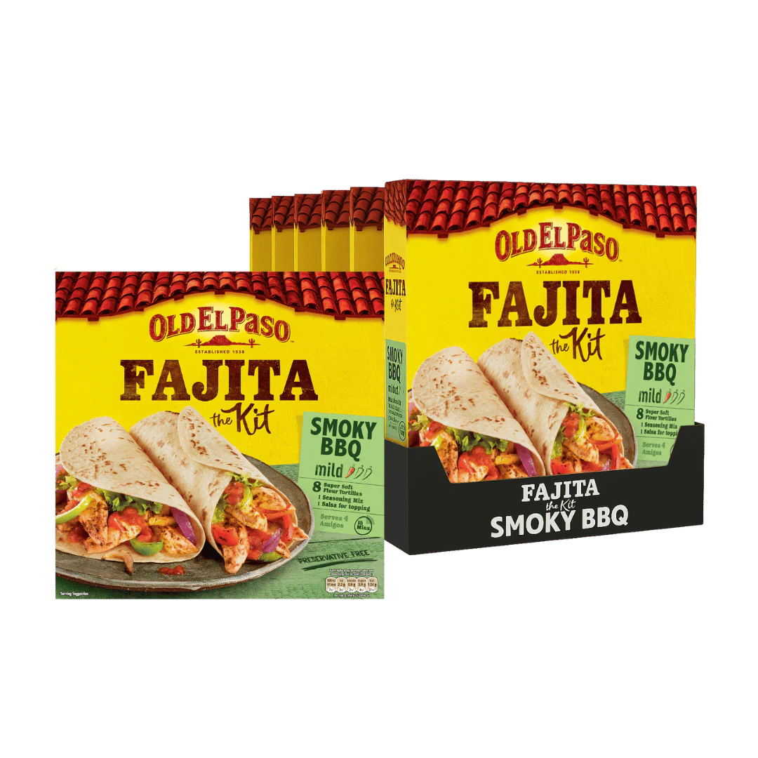 Old El Paso Smoky BBQ Fajita Kits