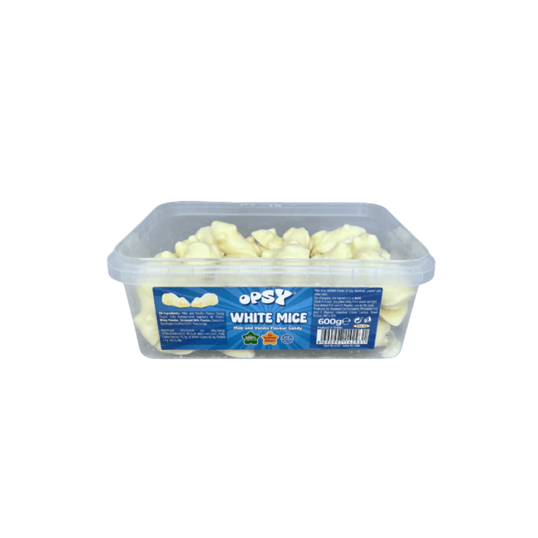 Opsy White Mice 600g Tub