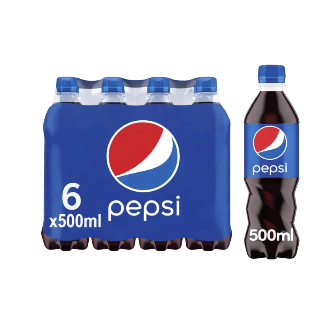 Pepsi Cola Bottle Regular 6 x 500 ml