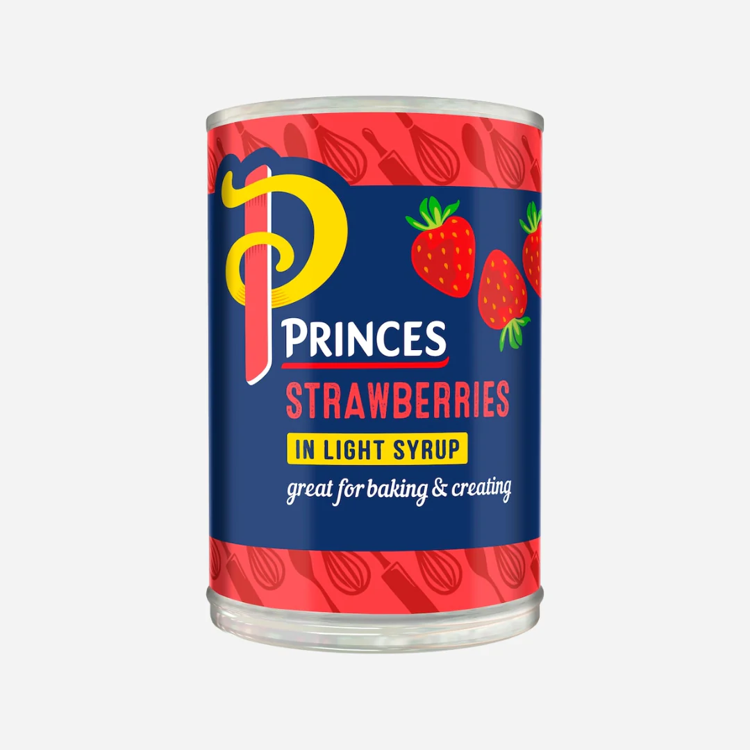 Princes Strawberries In Light Syrup