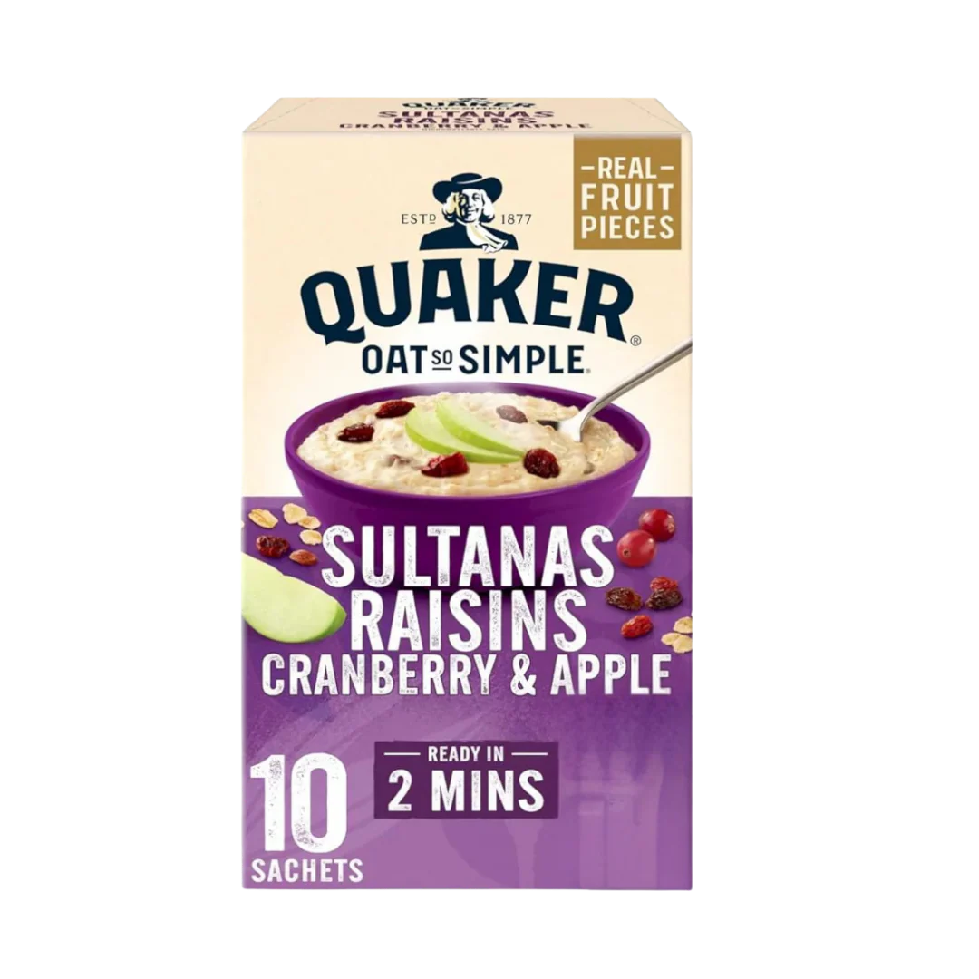 Quaker Oat So Simple Sultana Raisin and Apple Porridge
