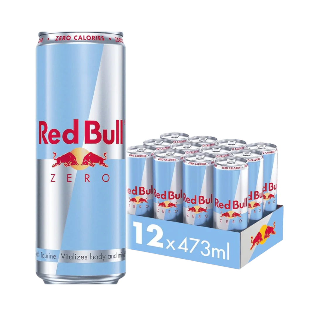 Red Bull Zero Energy Drink Big Cans 12 x 473ml Cans