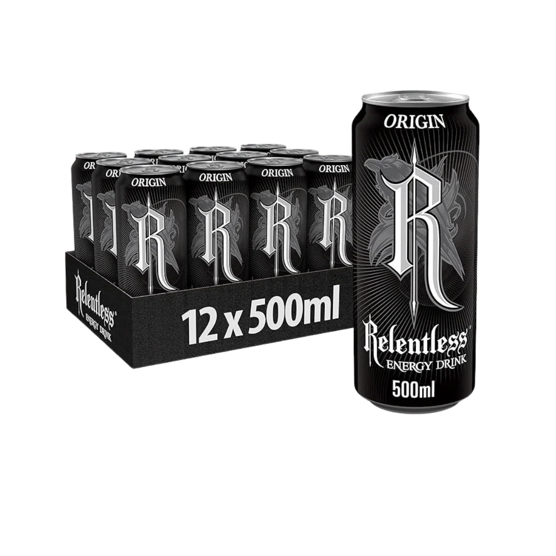 Relentless Origin Energy Drink 12 x 500ml
