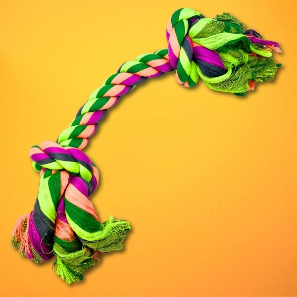 Rope Dog Toy With Knots - Image 3