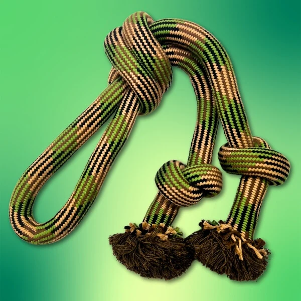 Rope Dog Toy With Knots - Image 4